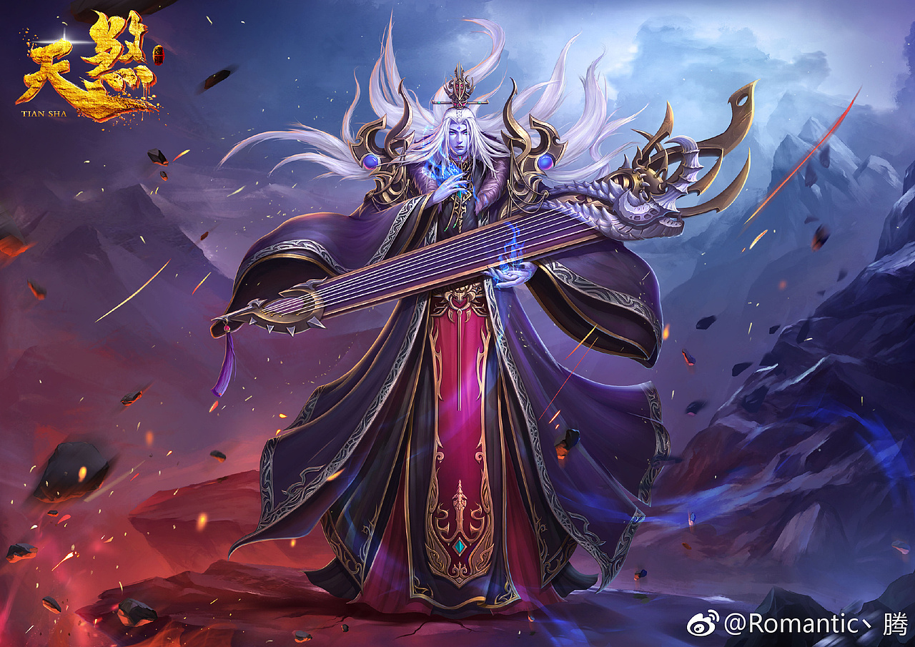 《天煞》（图ZOTExNDc0MDQ=） - 游戏原画 - 站酷设计师Romantic小腾原创素材 - 站酷ZCOOL