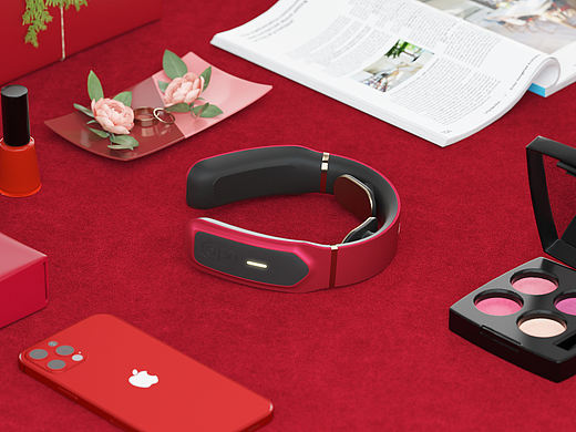 按摩仪产品渲染