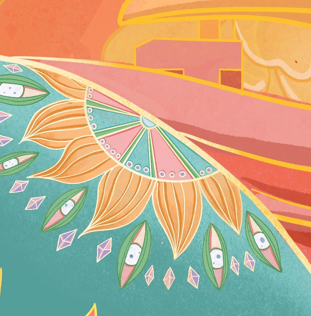 自贡印象（图ZMjI3Mjg3MTY4） - 商业插画 - 站酷设计师李俊梅原创素材 - 站酷ZCOOL