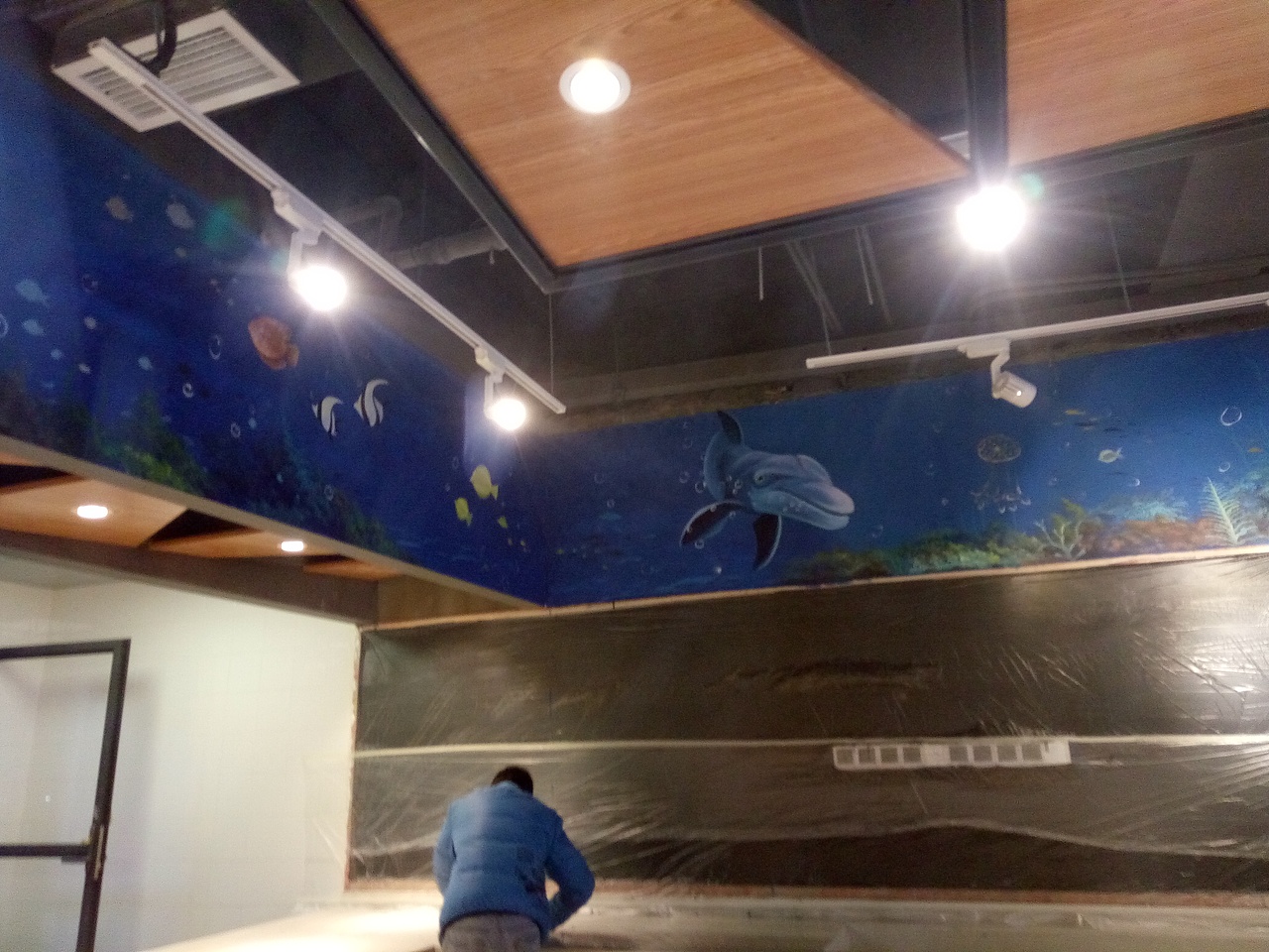 火锅墙绘,餐饮墙绘,串串店墙绘,成都墙绘,成都壁画