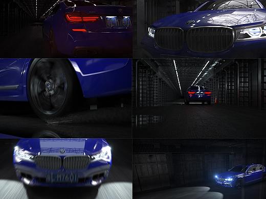 BMWM760LI动画