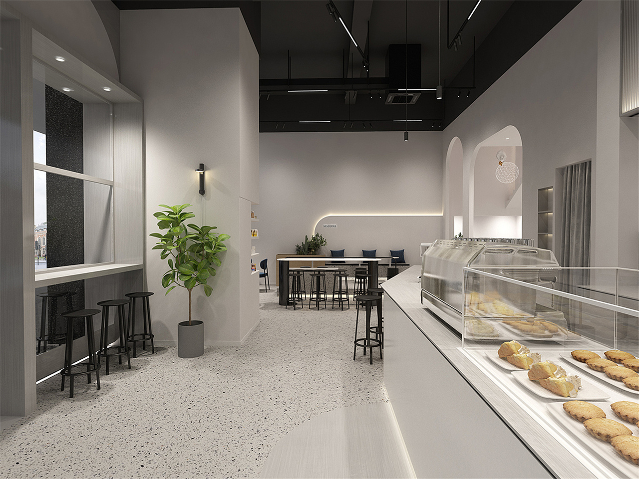 咖啡厅设计背景|专业小型咖啡厅设计|品牌咖啡厅设计|空间|家装设计|微信加tlpdesign - 临摹作品 - 站酷 (ZCOOL)
