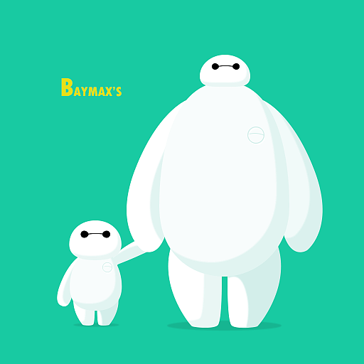 Baymax's（图ZMjUxNDY5ODQ=） - 艺术插画 - 站酷设计师逍遥熊原创素材 - 站酷ZCOOL