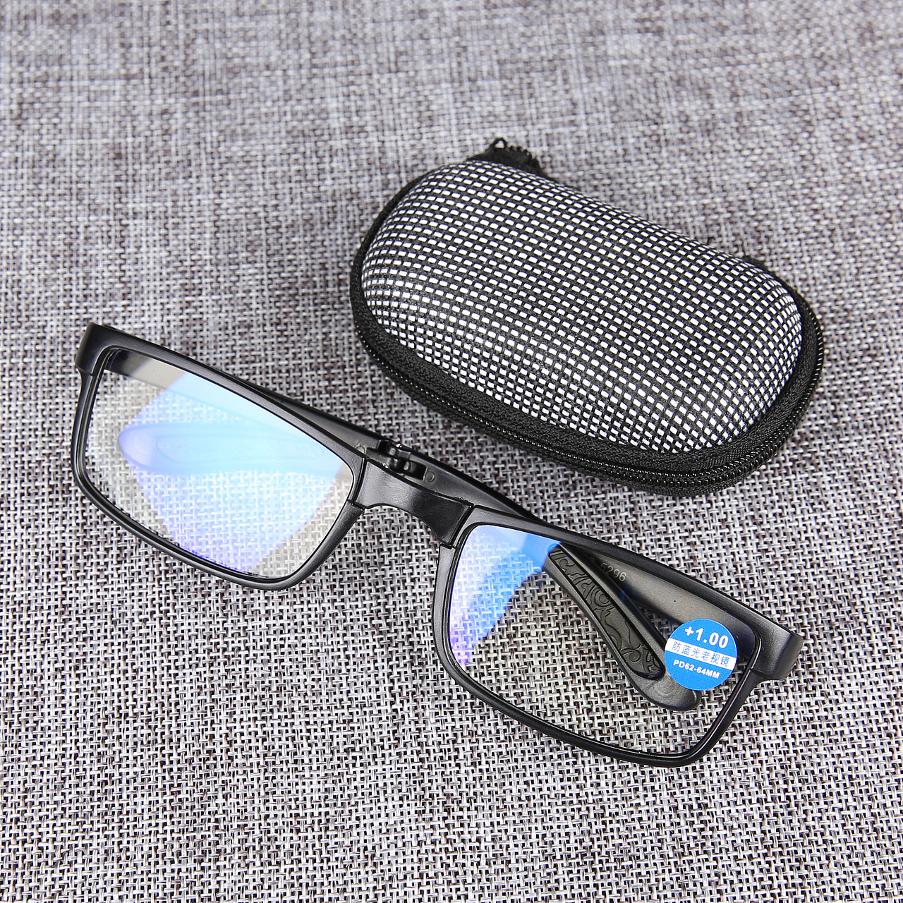 防蓝光老花镜摄影