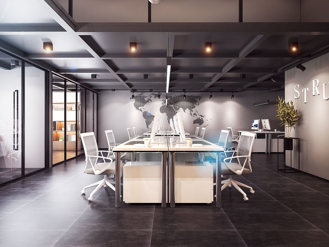 Mini loft office（图ZMTcyNDc5NzY4） - 家装设计 - 站酷设计师大大大白天原创素材 - 站酷ZCOOL