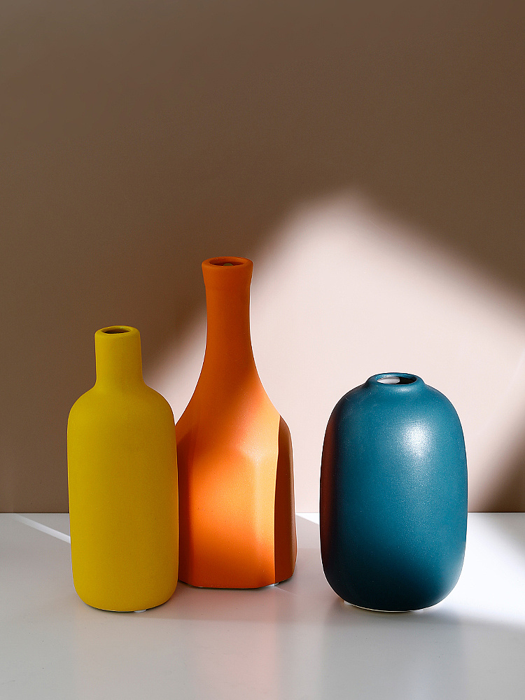 莫兰迪花瓶#静物拍摄|家居装饰品产品拍摄