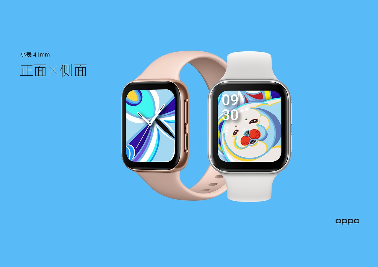 oppowatch动物系列卡通表盘
