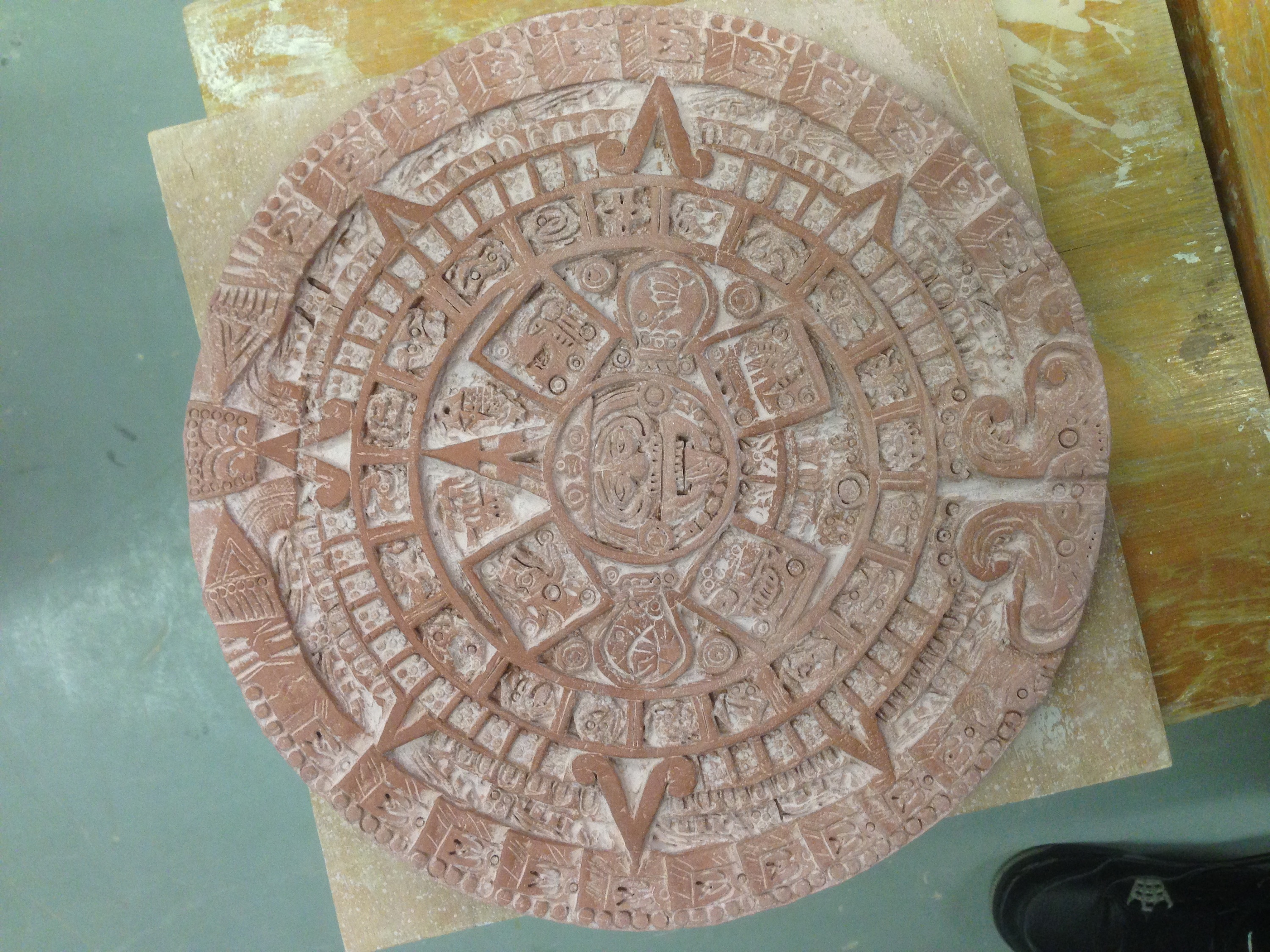 玛雅文明的太阳历|手工艺|工艺品设计|张展品牌设计 - 原创作品 - 站酷 (ZCOOL)