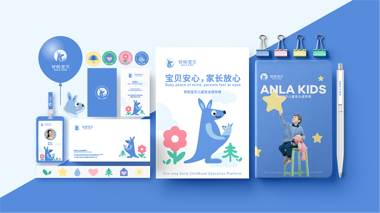 GaceDesign儿童品牌VI设计丨日托、早教品牌设计（图ZMTkxOTc2NTA4） - 品牌 - 站酷设计师GaceDesign原创素材 - 站酷ZCOOL