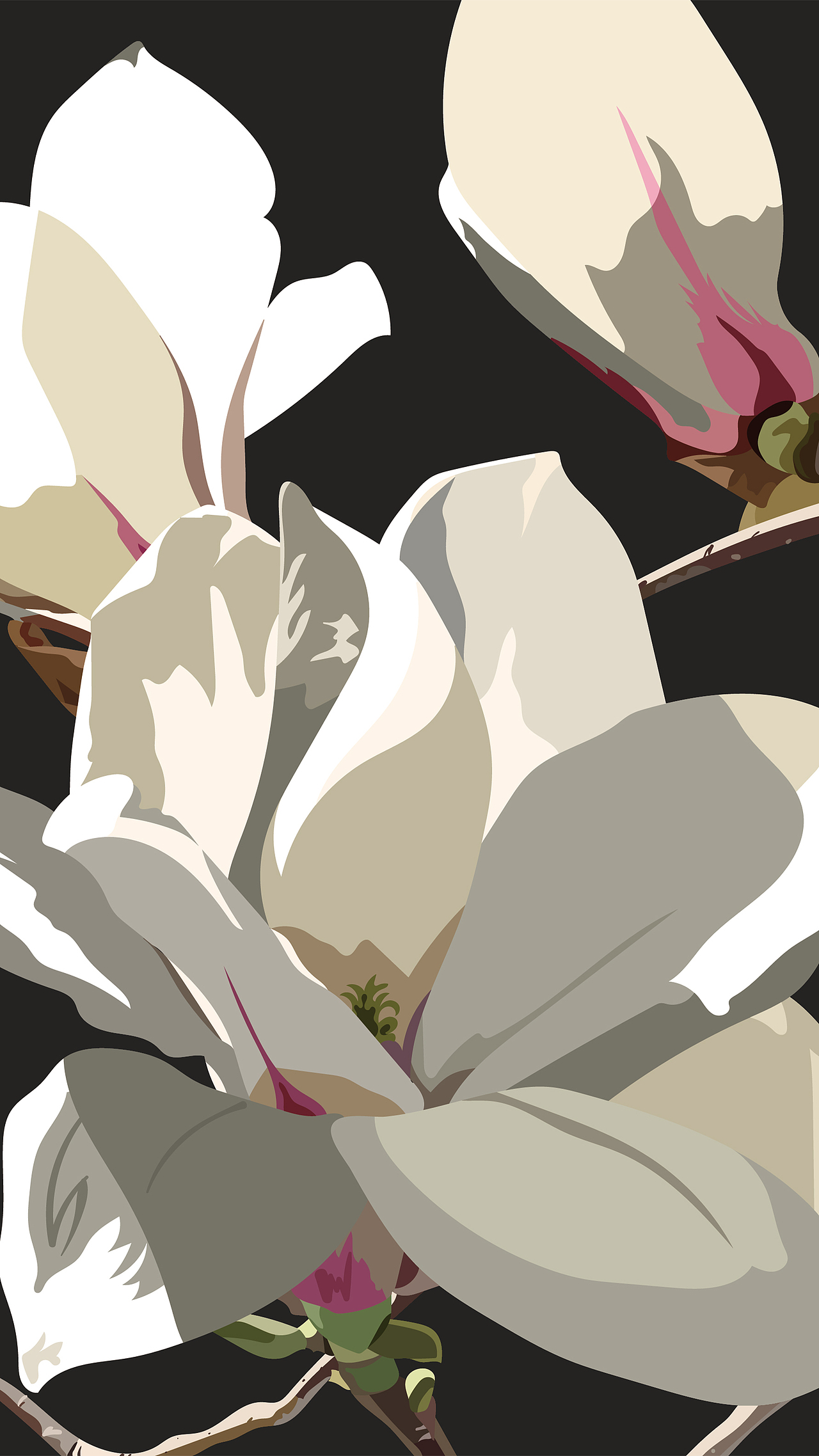 2021乐划锁屏插画大赏——绽放