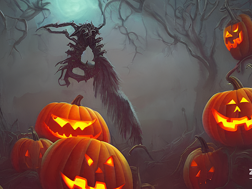 #AI创作实验室#万圣节,暗黑