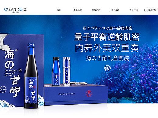 <<深海密码>>企业官网视觉