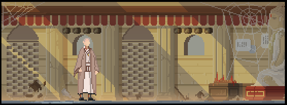 破败的神庙（图ZMTY3MjgyMDY0） - 像素画 - 站酷设计师Jimda原创素材 - 站酷ZCOOL