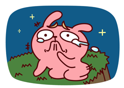 冷兔KAKAO表情（图ZMjEyMDE4ODA=） - 网络表情 - 站酷设计师冷兔同学原创素材 - 站酷ZCOOL