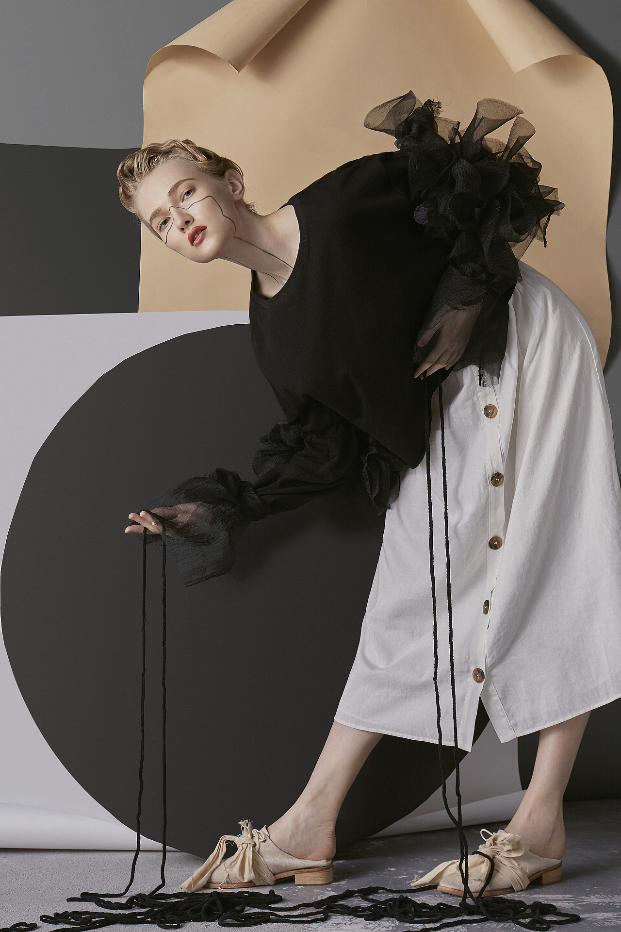 复古样片 #服装摄影