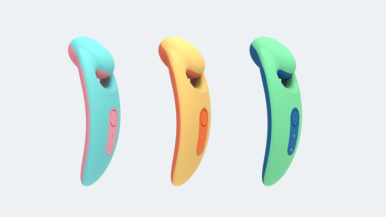 全包胶内裤穿戴按摩器