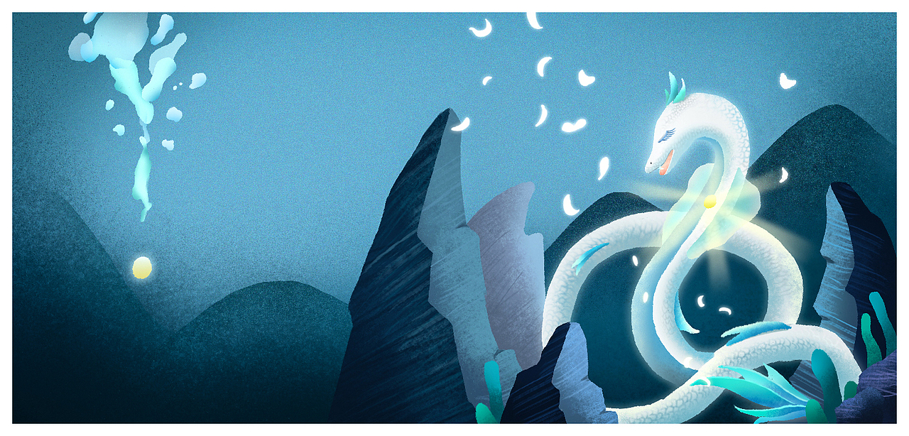 白蛇·前缘（图ZMjcyODMxMDky） - 绘本 - 站酷设计师招摇伢原创素材 - 站酷ZCOOL