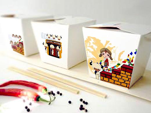 藏小吃系列（个人主页-ZNTI3MDgzMTI=） - 商业插画 - 站酷设计师酉未原创素材 - 站酷ZCOOL