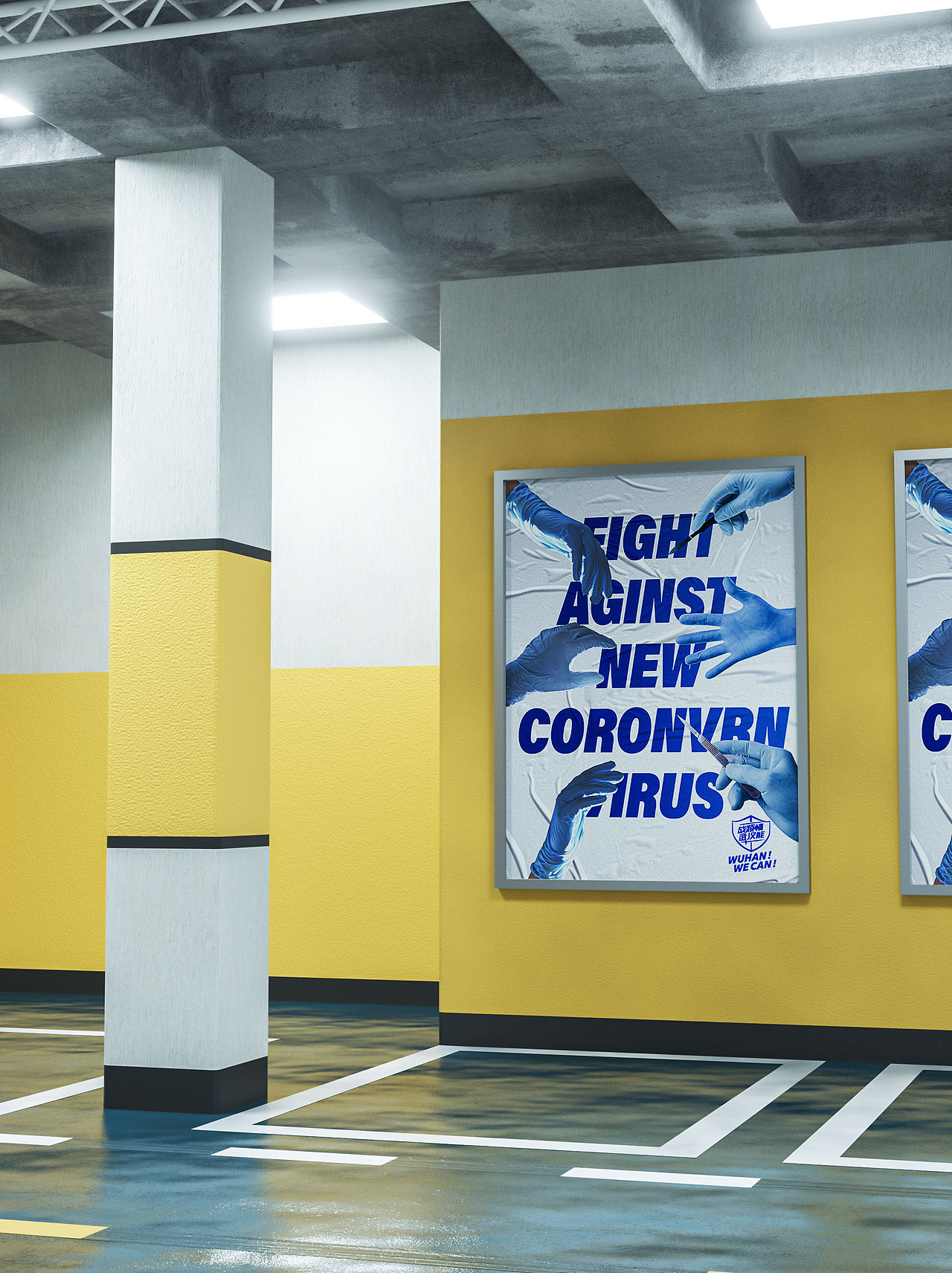 COVID-19系列海报设计 2019.新冠肺炎（图ZMjM1NTU1Nzcy） - 海报 - 站酷设计师SONGXT原创素材 - 站酷ZCOOL