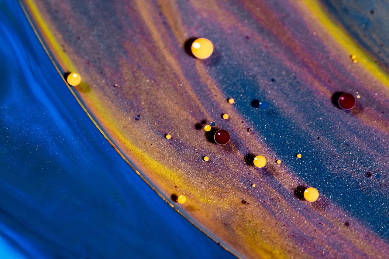 色彩撞击,浩瀚星球