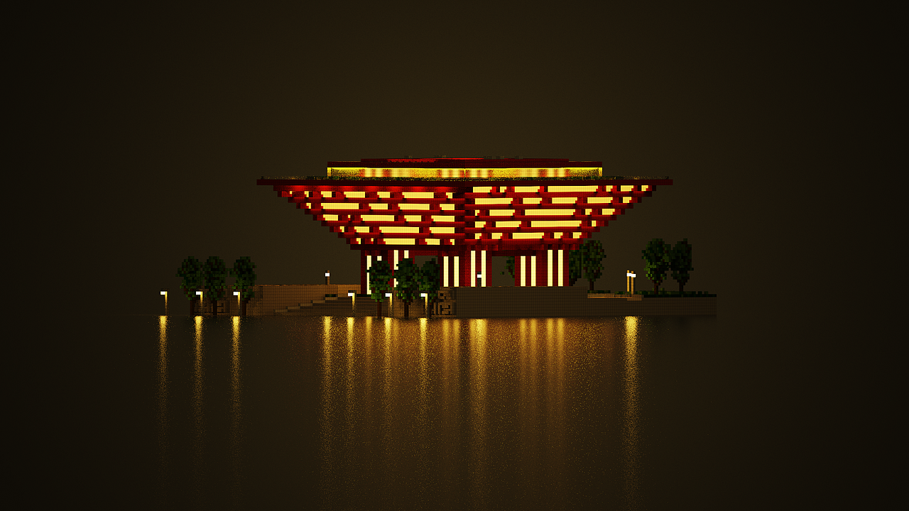 MagicaVoxel 体素中国馆（图ZMTE4ODQwNDg0） - 其他三维 - 站酷设计师图为设计原创素材 - 站酷ZCOOL