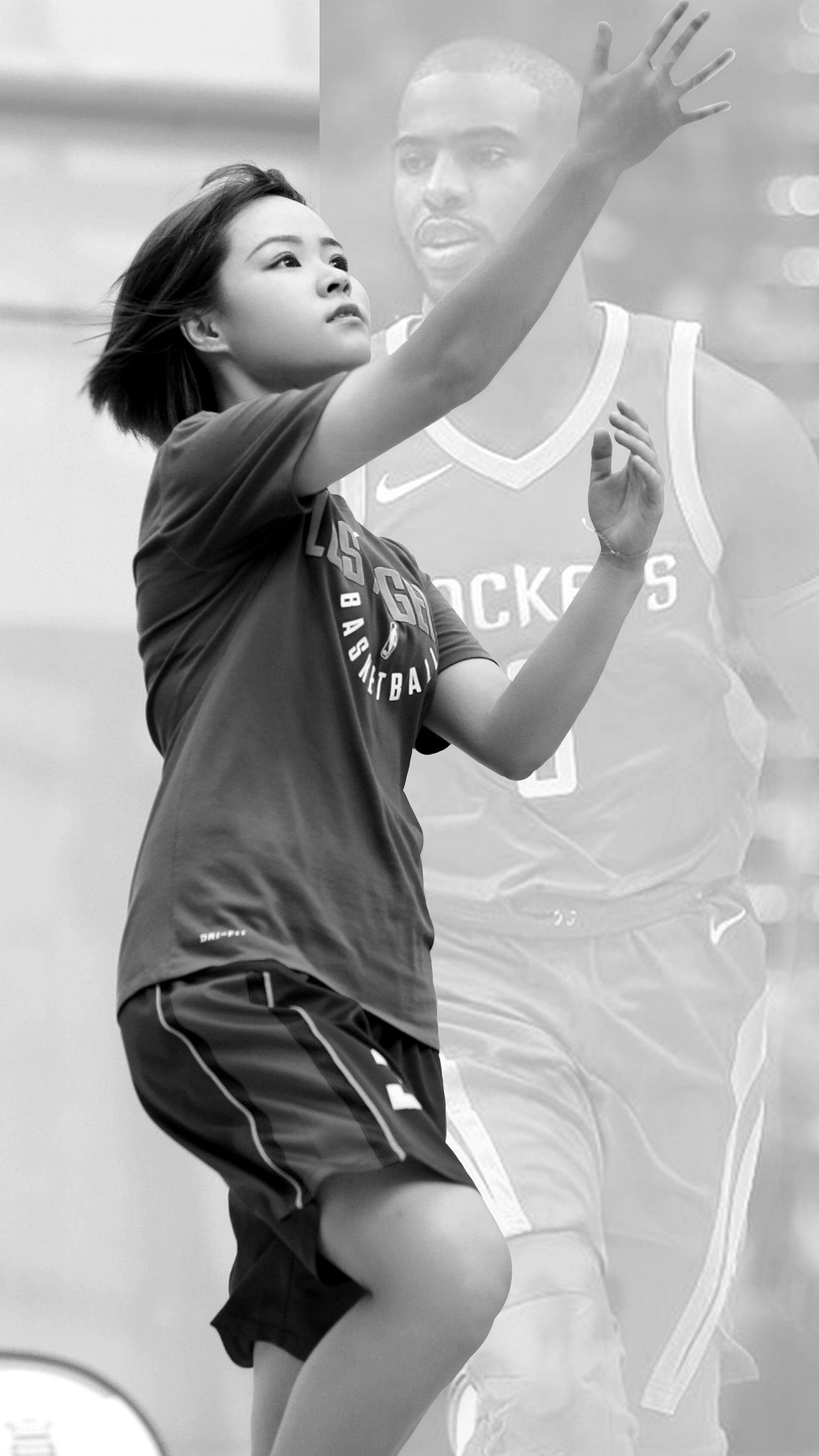 女孩也爱篮球 丨 写真壁纸 第3期（图ZMTc2OTYzNzky） - 人像摄影 - 站酷设计师NBA乐爷原创素材 - 站酷ZCOOL