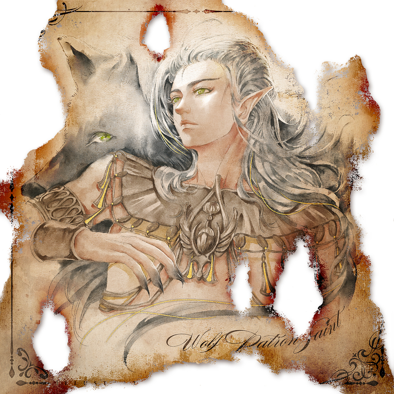 【西境守护神·胡狼·阿努比斯】 br>瞭望着沙漠和森林的交界,以獠牙