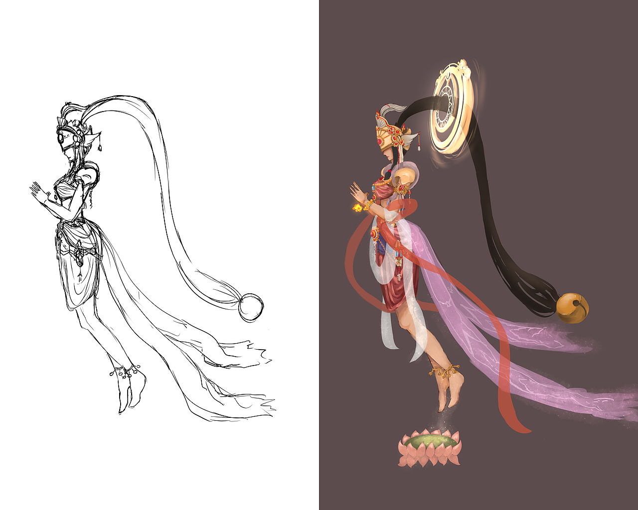 女娲皮肤创作（图ZMTI2NDk1NDgw） - 其他 - 站酷设计师April夏原创素材 - 站酷ZCOOL