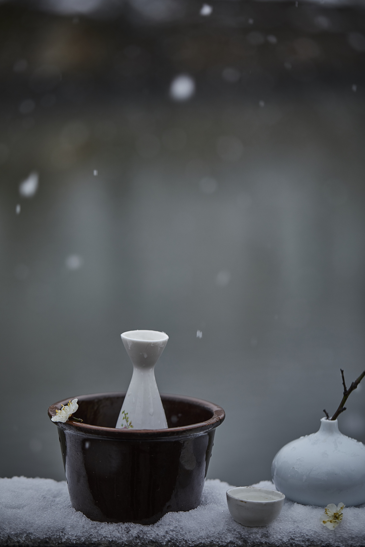 山中食鲜,雪里饮酒|摄影|美食摄影|梅食间 - 原创作品 - 站酷 (zcool)