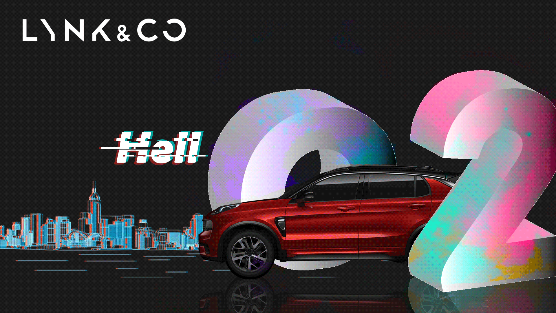 领克O2---都市撞色壁纸（图ZMTE0NTQ1NjM2） - 图案 - 站酷设计师奶茶不加辣原创素材 - 站酷ZCOOL