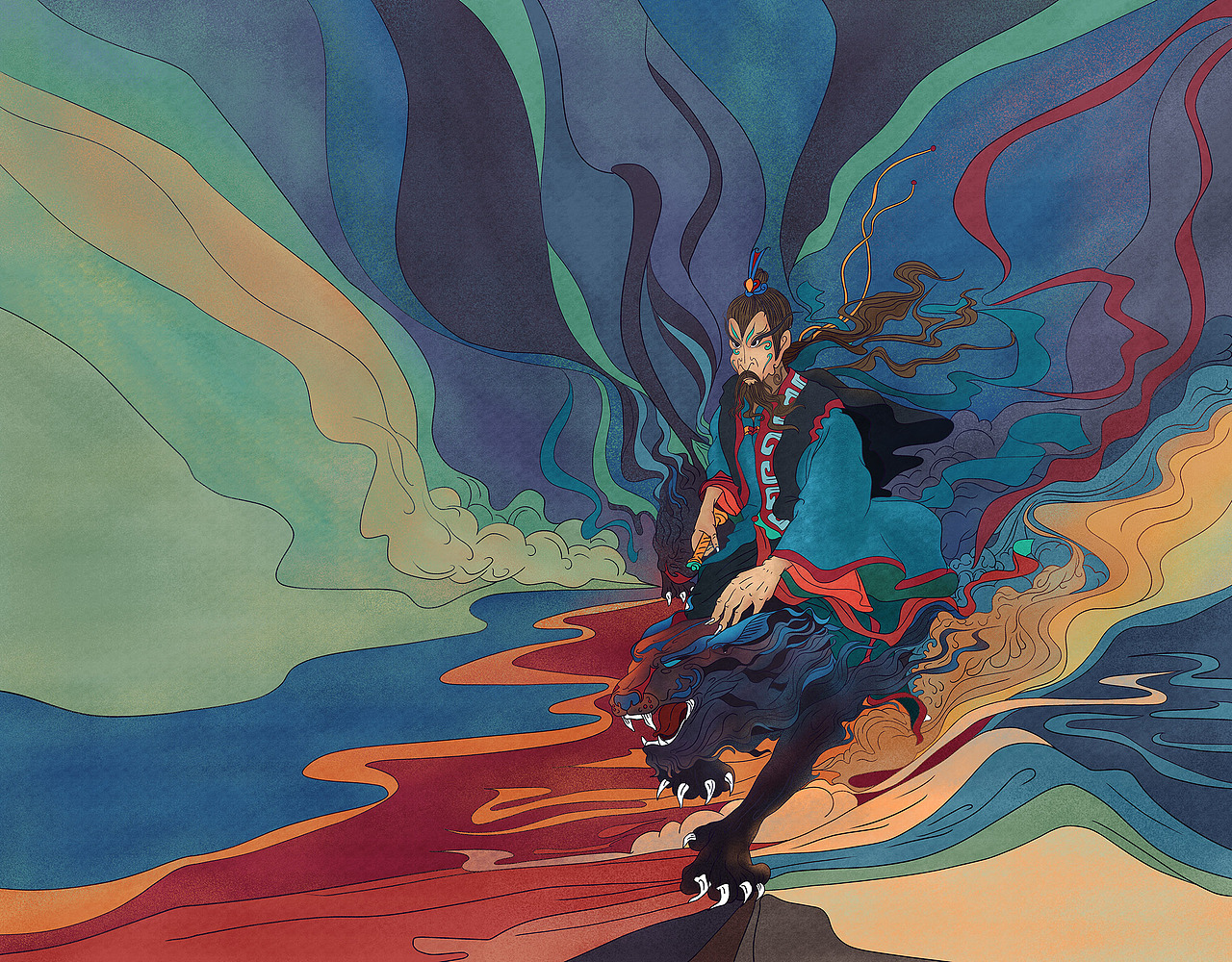 封神演义系列插画设计