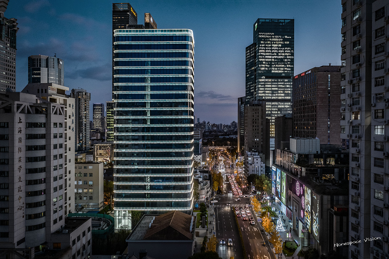 上海东海广场二期大楼照明设计（图ZMjAwODIyMjQw） - 环境/建筑摄影 - 站酷设计师廖和乐原创素材 - 站酷ZCOOL