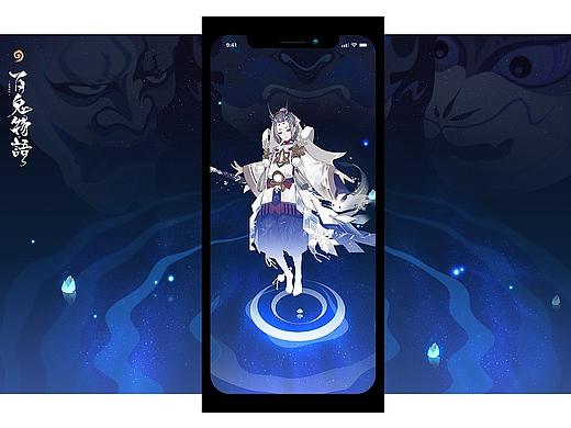 阴阳师IP竖屏游戏界面设计