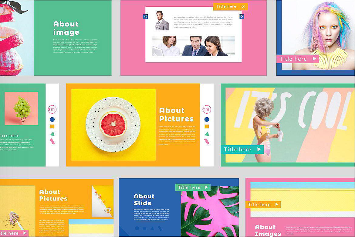 PPT鉴赏/科技朋克音乐美食/运动/摄影/公司介绍/彩色系（图ZMjAwNTYxNjAw） - PPT/Keynote - 站酷设计师FOrdJIA原创素材 - 站酷ZCOOL