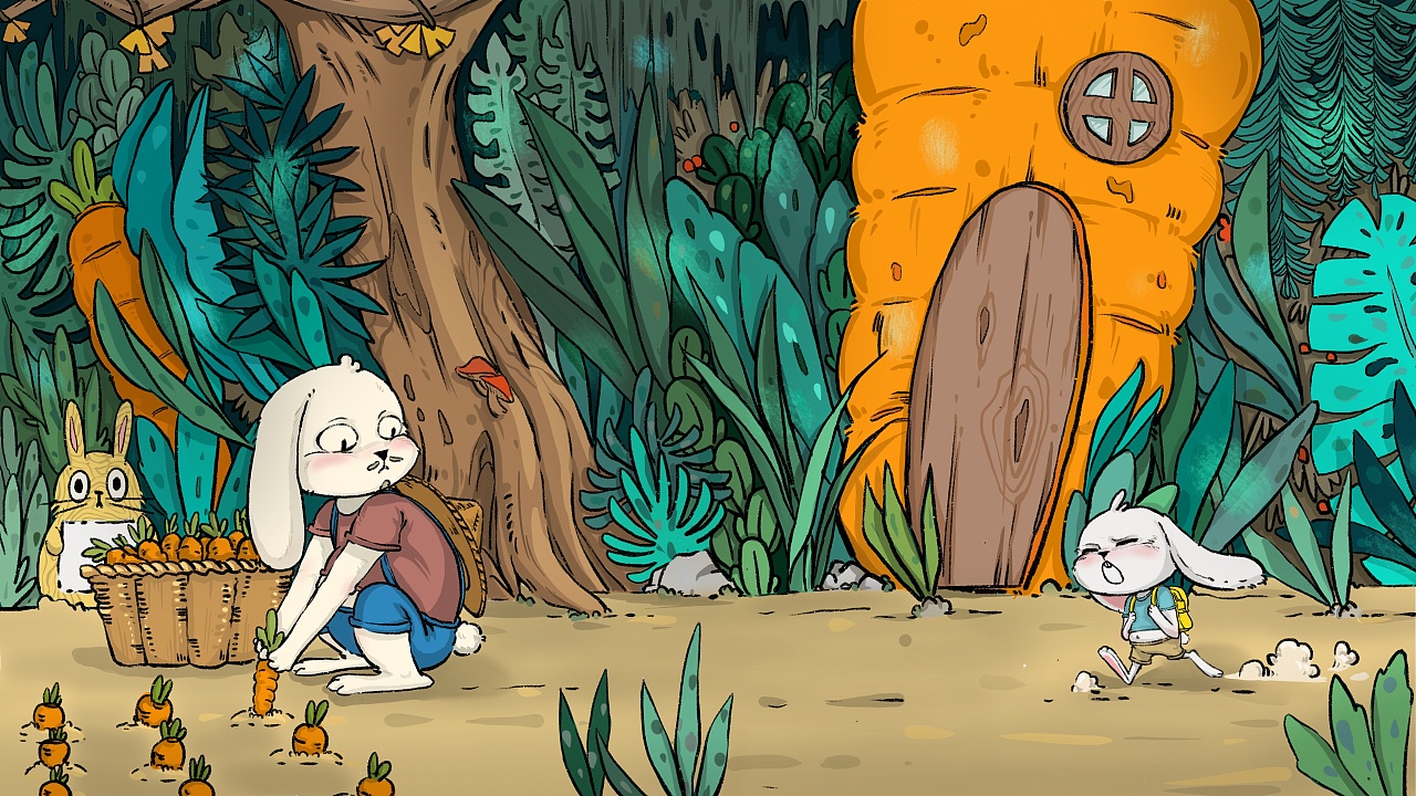 《兔子西姆》绘本作业