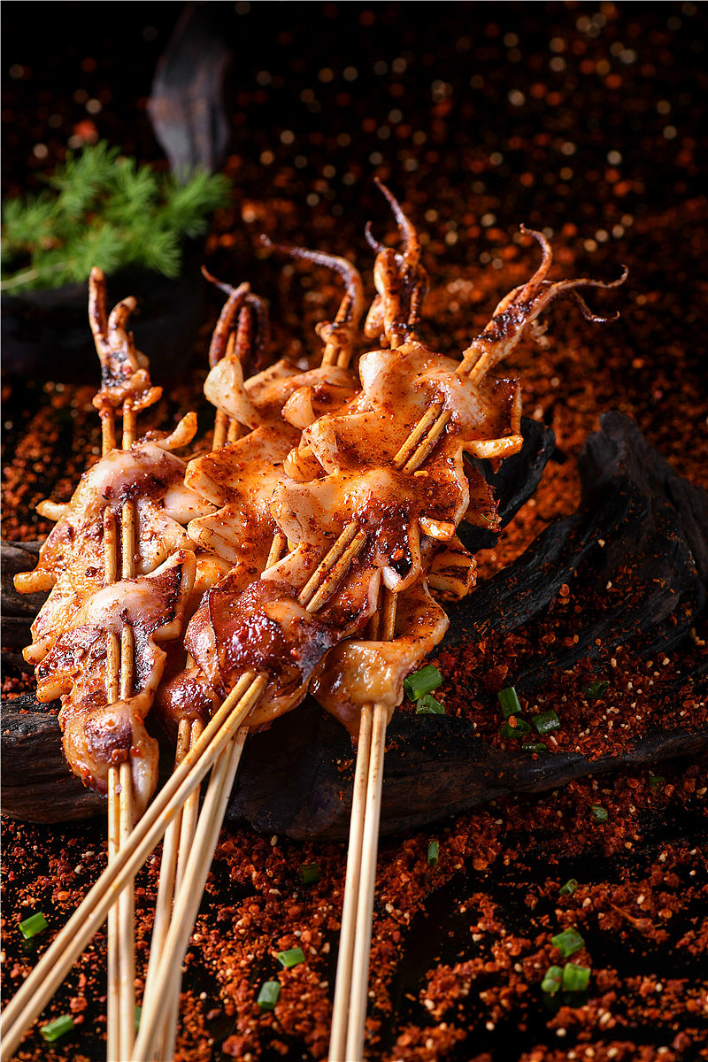 传统烧烤美食摄影拍摄法vs新型美食摄影法【美食图片】