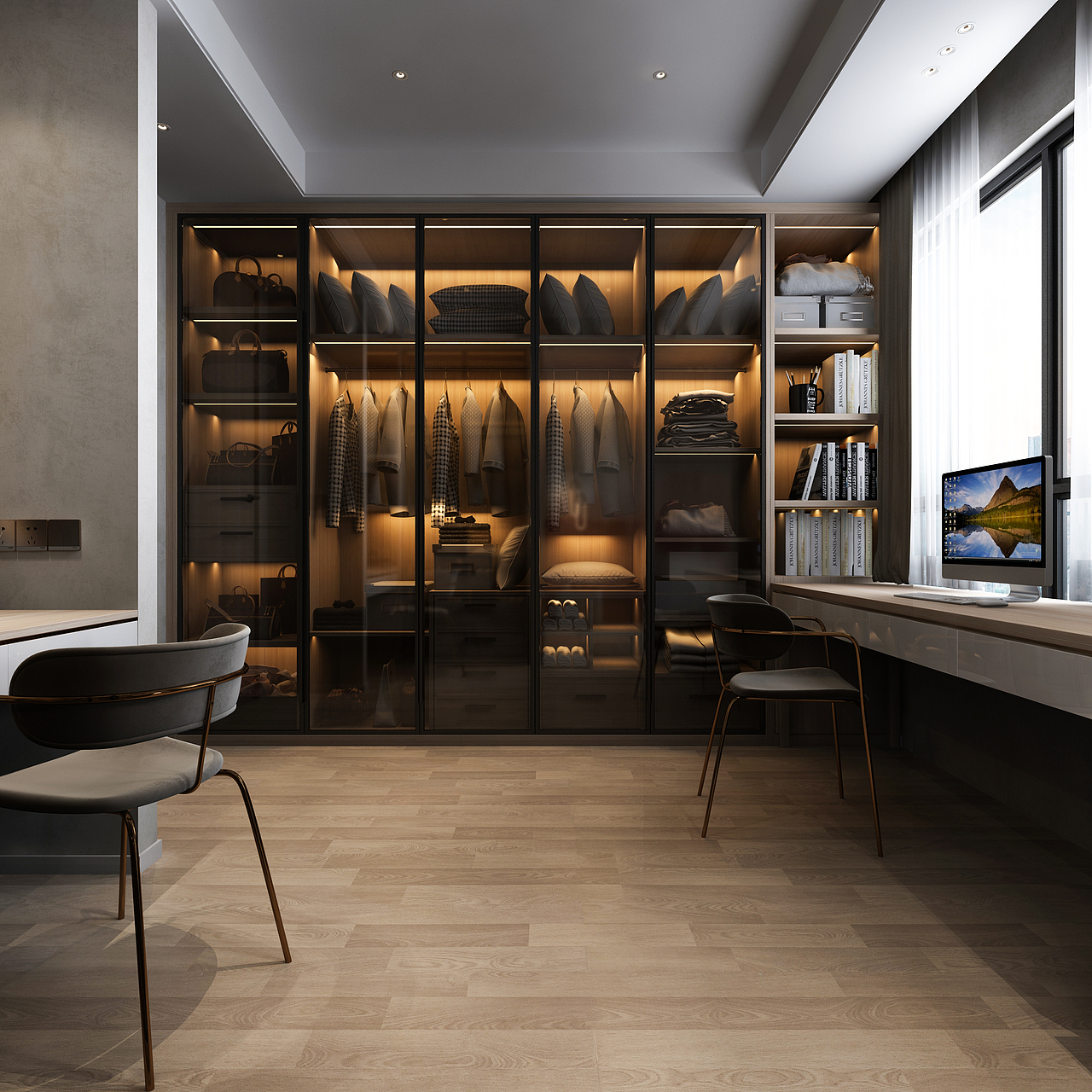 简单而温馨|广西南宁住宅（图ZMjc2OTE3NzU2） - 家装设计 - 站酷设计师DesignM先生原创素材 - 站酷ZCOOL