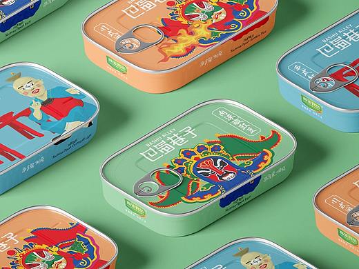 [包装视觉] Bashu Alley Tin Can | 巴蜀巷子罐头
