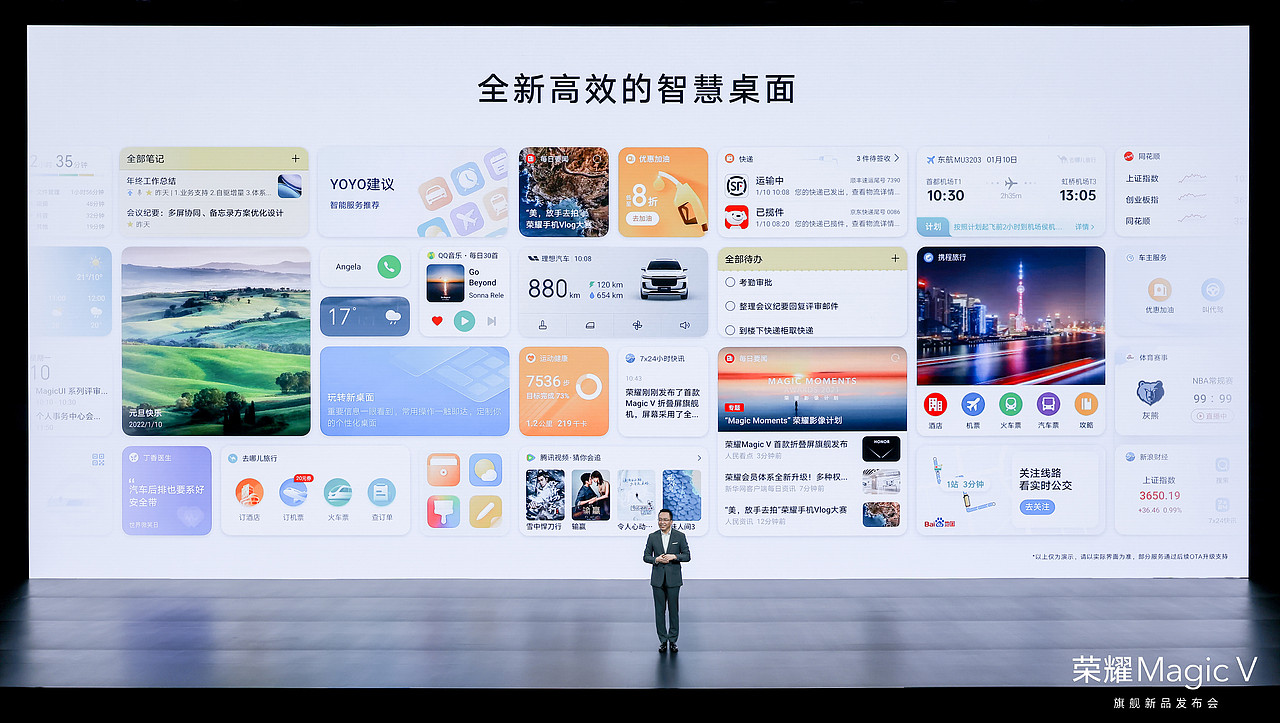 荣耀Magic V 旗舰新品发布会（图ZMjg0ODQ5NTgw） - PPT/Keynote - 站酷设计师韧吼吼世佳原创素材 - 站酷ZCOOL