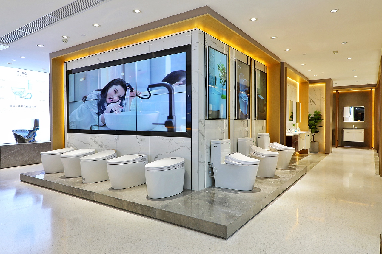 日丰卫浴专卖店-实景拍摄