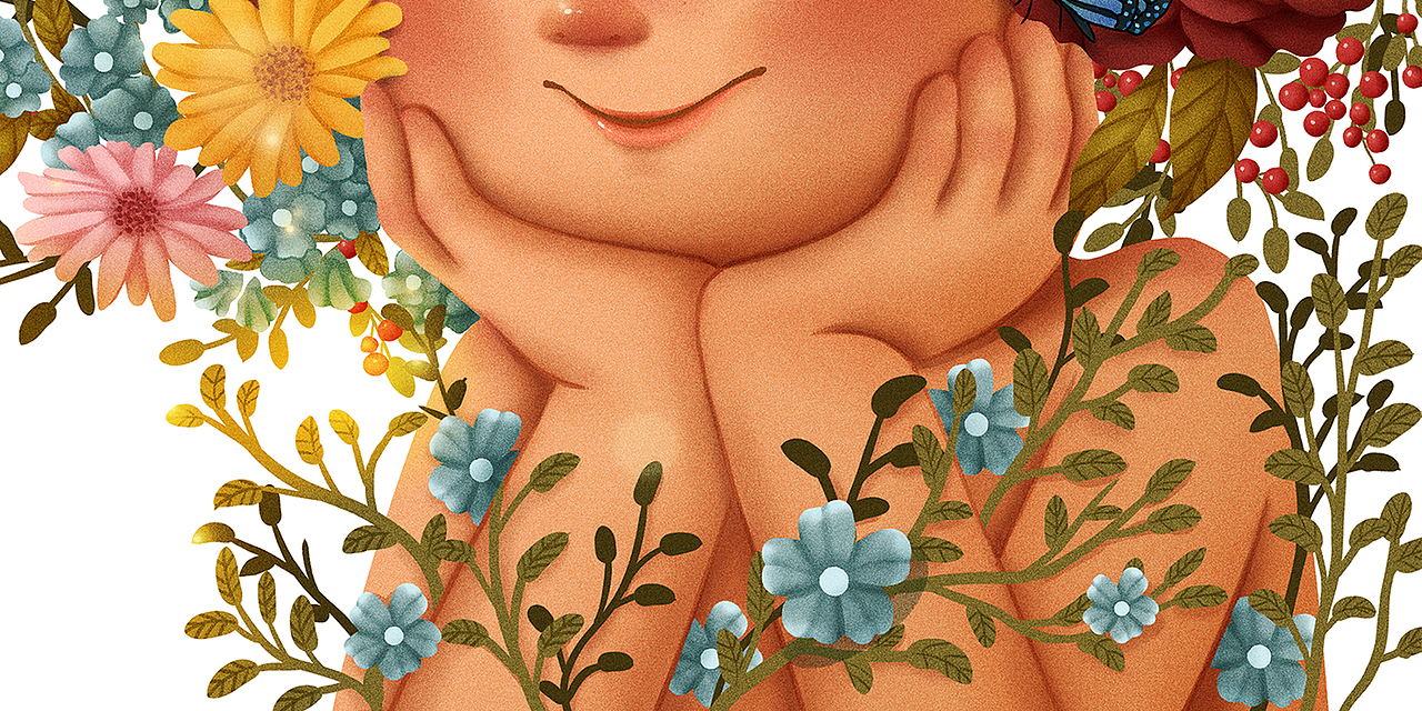 花儿（图ZMjY2MTU4Mjcy） - 绘本 - 站酷设计师方柠Suvi原创素材 - 站酷ZCOOL