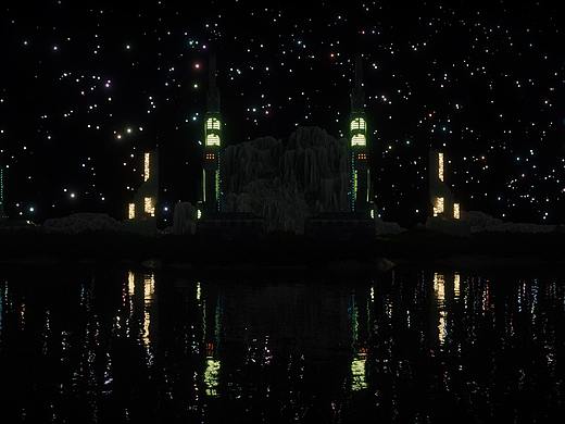 星空下的建筑（个人主页-ZNTUxMzg3NTY=） - 场景 - 站酷设计师何胖虎原创素材 - 站酷ZCOOL
