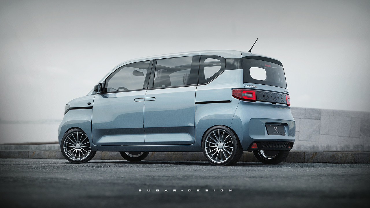 对开侧滑门的商务车——五菱宏光MINI四门神车驾到!