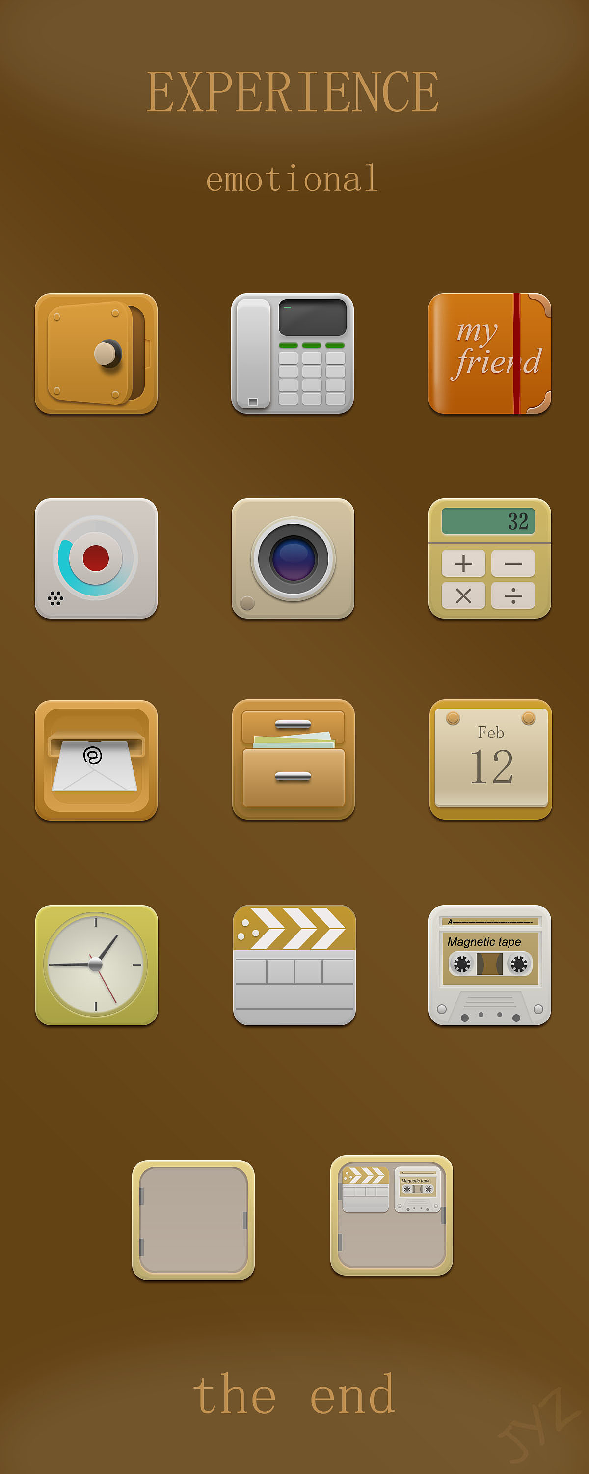 记忆|ui|图标|crazy丶jyz_原创作品-站酷zcool