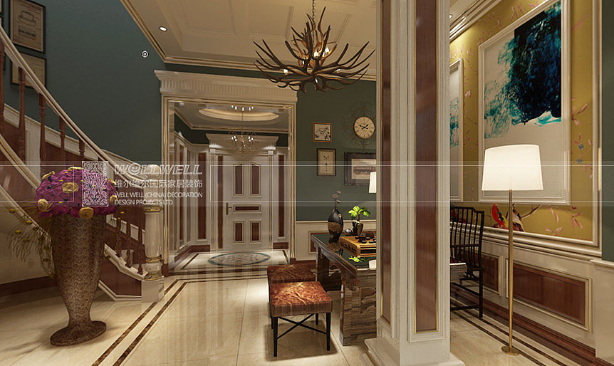 象屿两江望府 风格:美式│面积:380m2