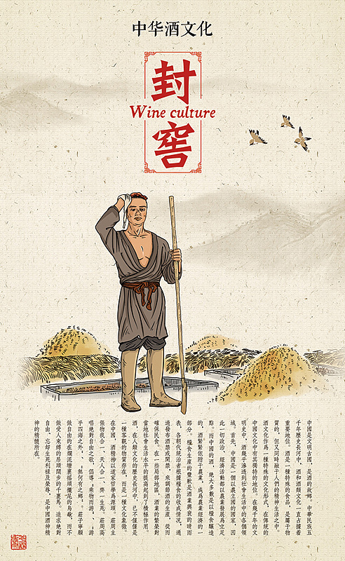 酿酒流程图（图ZMjI2MzMzMjQ0） - 商业插画 - 站酷设计师平静文化原创素材 - 站酷ZCOOL