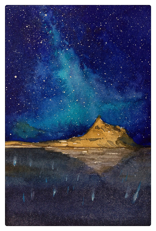 水彩插画（图ZMjIxOTk5Njg=） - 创作习作 - 站酷设计师Arwwen原创素材 - 站酷ZCOOL