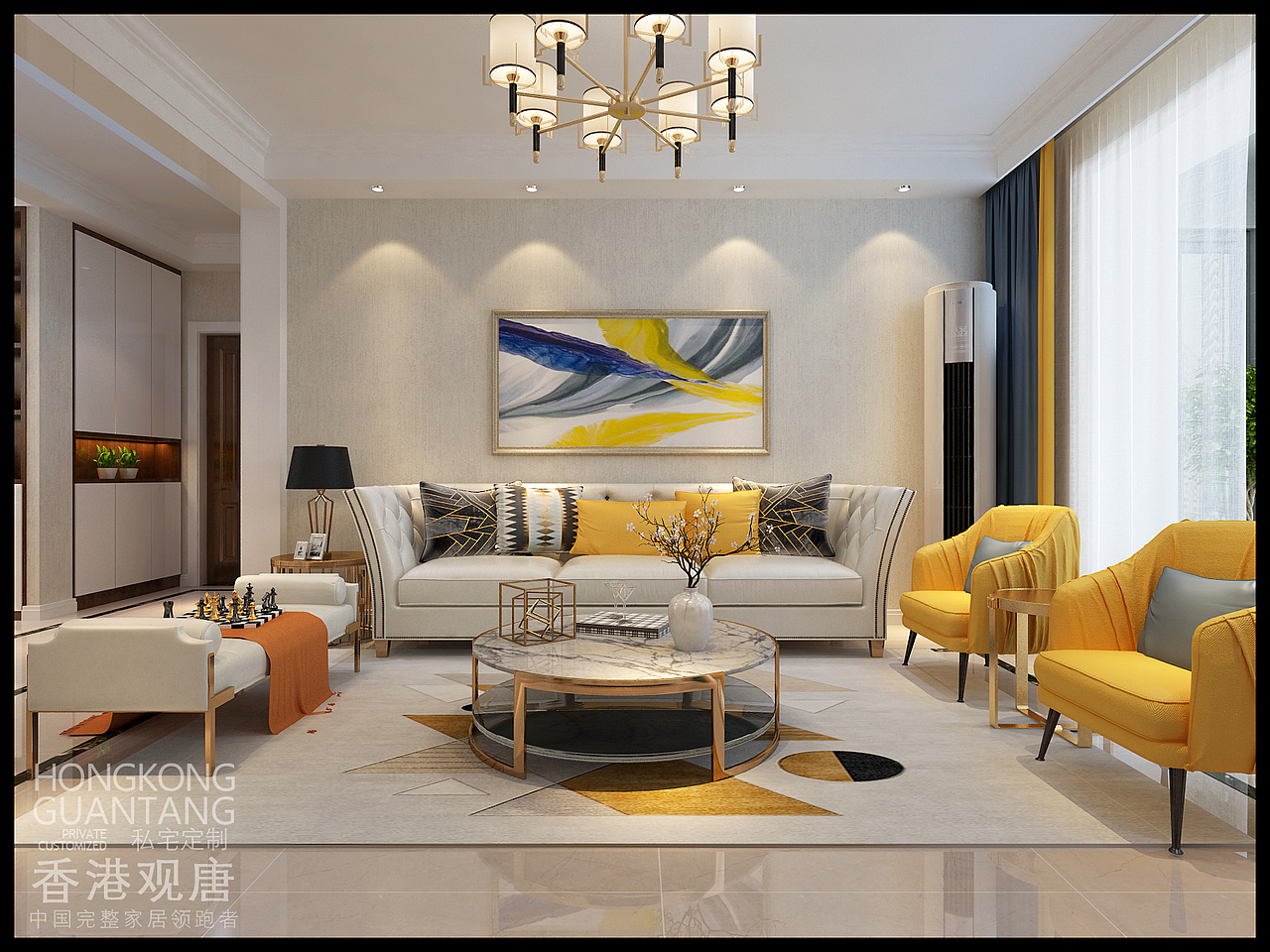 滕州装修 龙泉首府现代轻奢风格现代最流行的装修效果（图ZMTYyMjk0MDQ0） - 家装设计 - 站酷设计师滕州观唐原柳娜原创素材 - 站酷ZCOOL