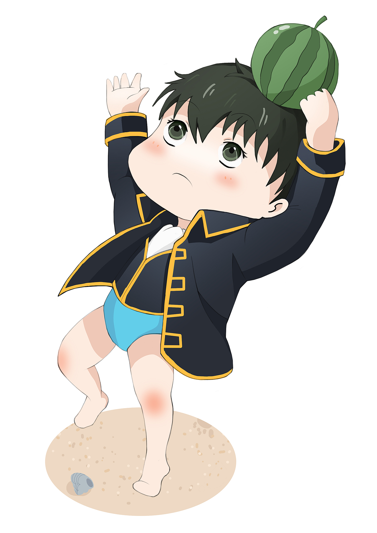 银魂q版_在下浪人左-站酷zcool