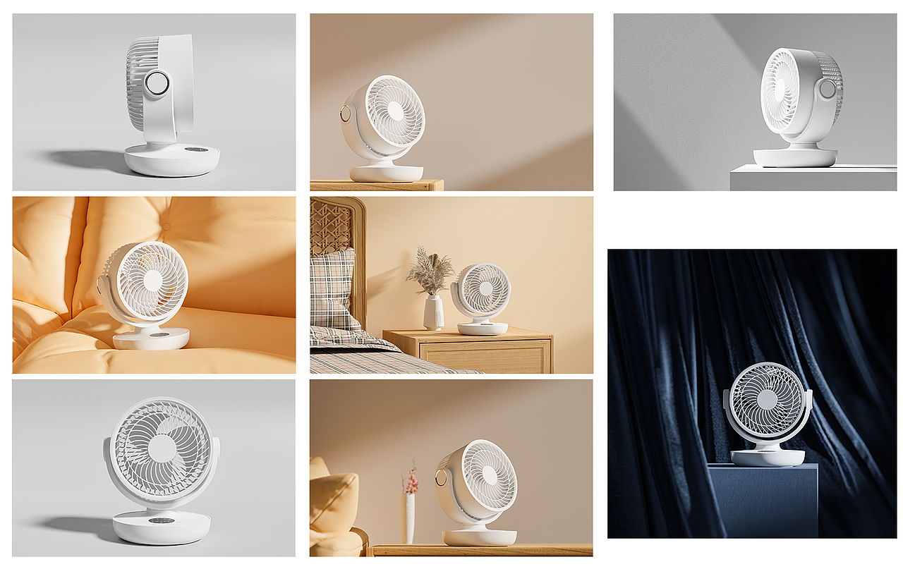 风扇x暖手宝渲染练习（图ZMjg1NjA3MzY4） - 产品 - 站酷设计师安缓袖原创素材 - 站酷ZCOOL